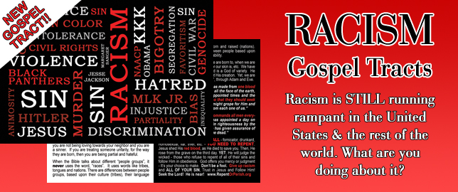 Racism Gospel Tract